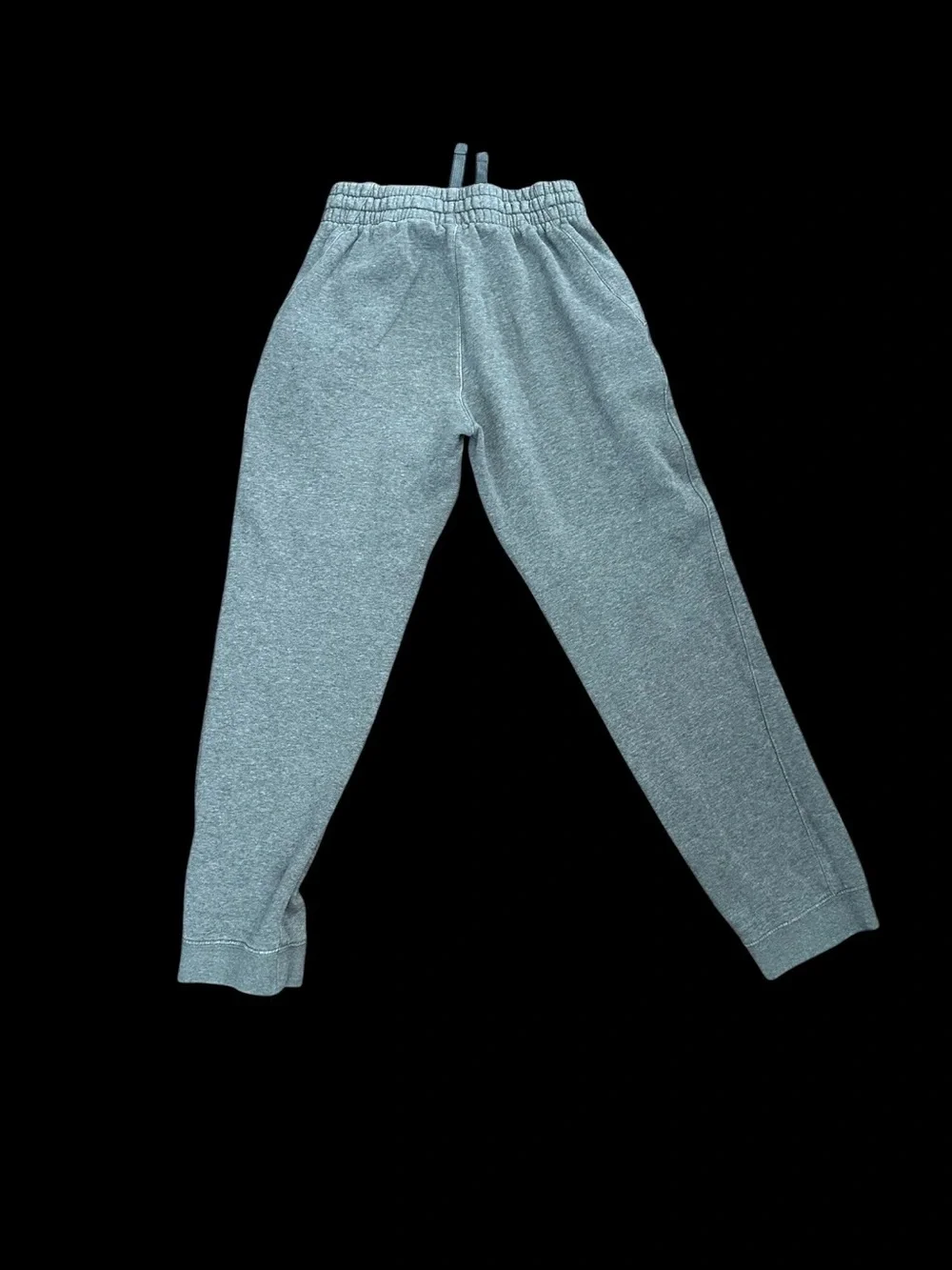 Nike Kids Heather Gray Fleece Joggers